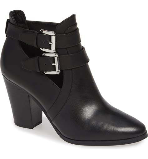 michael michael kors walden leather bootie|MICHAEL Michael Kors Walden Booties .